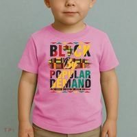 Black By Popular Demand Celebrate Black History Toddler T-Shirt thumb 2