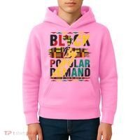 Black By Popular Demand Celebrate Black History Kids Hoodie thumb 4
