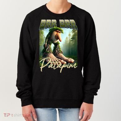 Brr Brr Patapim Italian Brainrot Meme Forest Monkey Bootleg  Women's Sweatshirt