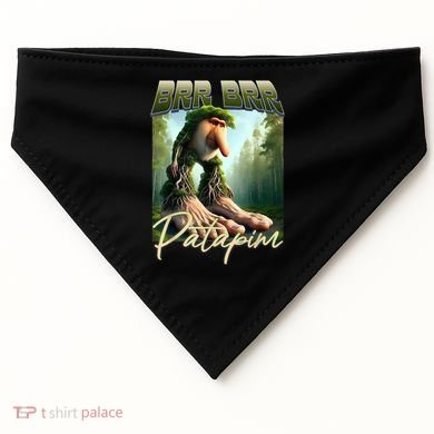 Brr Brr Patapim Italian Brainrot Meme Forest Monkey Bootleg  USA-Made Doggie Bandana