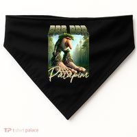 Brr Brr Patapim Italian Brainrot Meme Forest Monkey Bootleg  USA-Made Doggie Bandana thumb 0