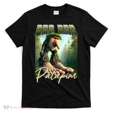 Brr Brr Patapim Italian Brainrot Meme Forest Monkey Bootleg  T-Shirt