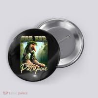 Brr Brr Patapim Italian Brainrot Meme Forest Monkey Bootleg  Button thumb 0