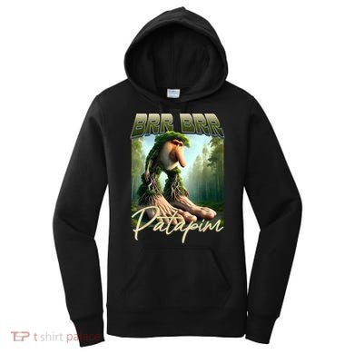 Brr Brr Patapim Italian Brainrot Meme Forest Monkey Bootleg  Women's Hoodie