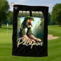 Brr Brr Patapim Italian Brainrot Meme Forest Monkey Bootleg  Golf Towel thumb 1