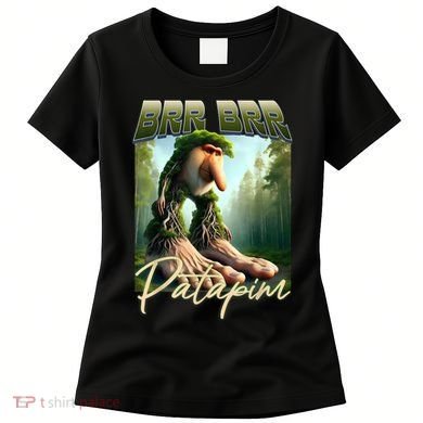 Brr Brr Patapim Italian Brainrot Meme Forest Monkey Bootleg  Women's T-Shirt