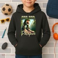 Brr Brr Patapim Italian Brainrot Meme Forest Monkey Bootleg  Kids Hoodie thumb 2
