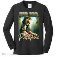 Brr Brr Patapim Italian Brainrot Meme Forest Monkey Bootleg  Kids Long Sleeve Shirt thumb 0