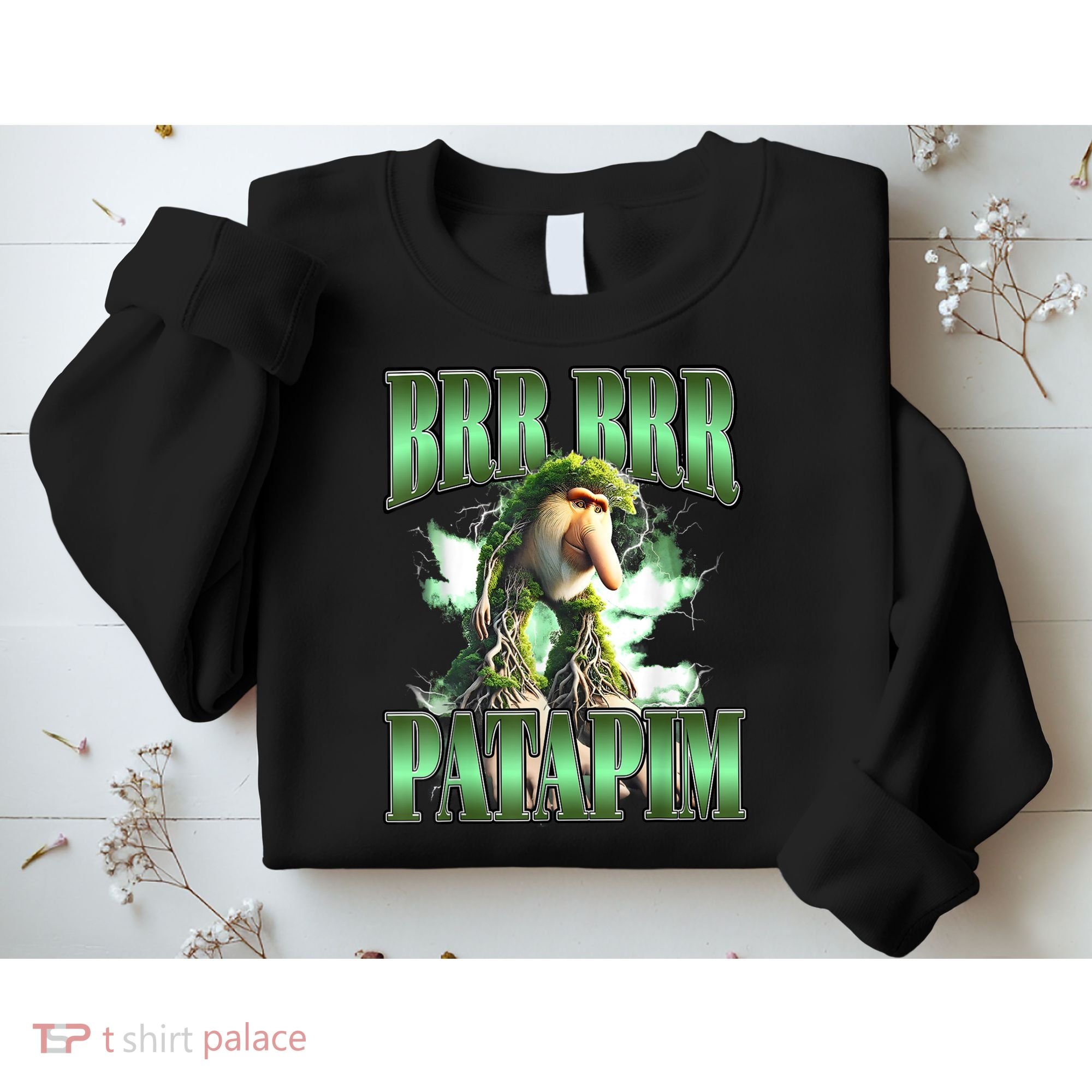 Brr Brr Patapim Italian Brainrot Meme Sweatshirt