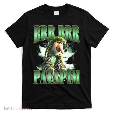 Brr Brr Patapim Italian Brainrot Meme T-Shirt