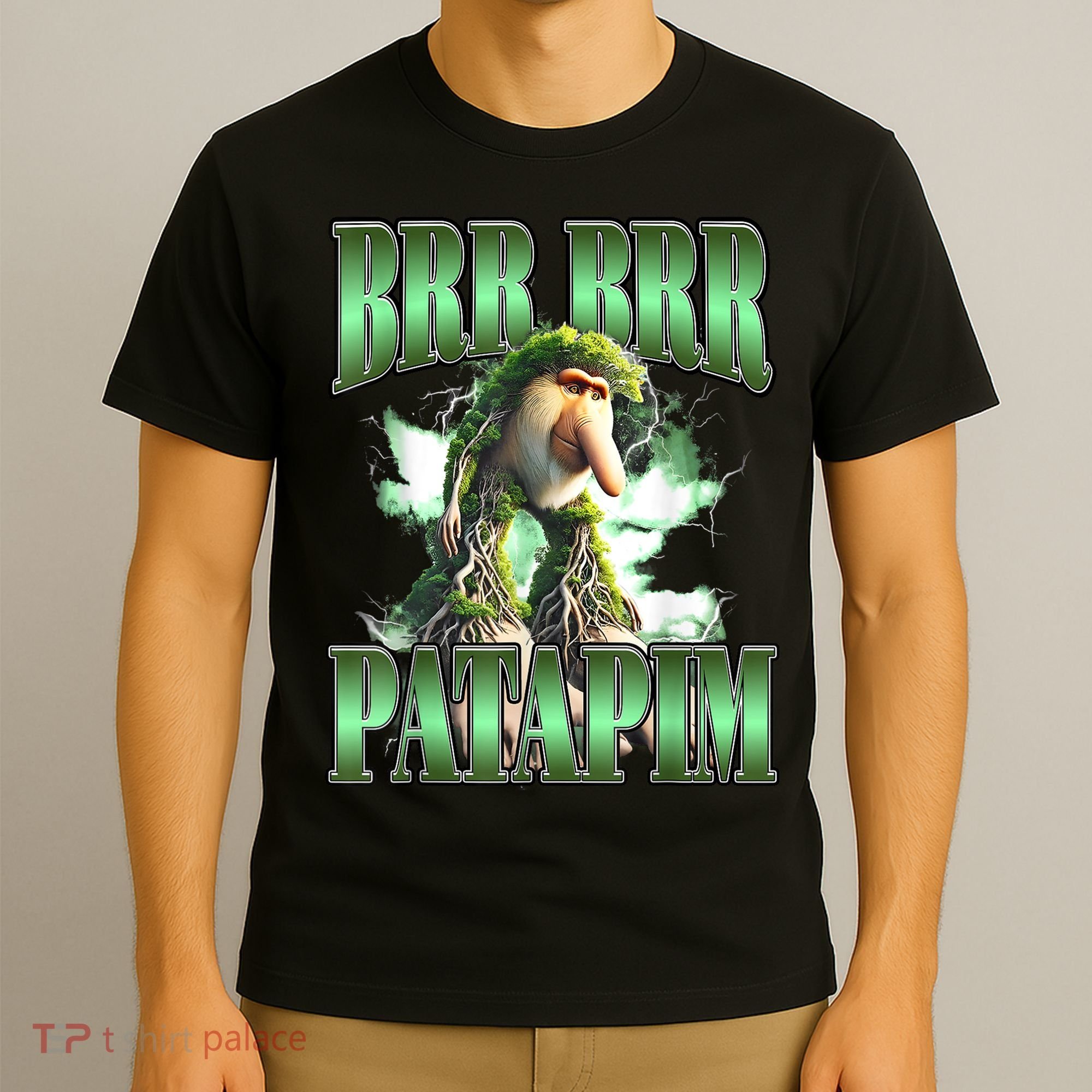Brr Brr Patapim Italian Brainrot Meme T-Shirt