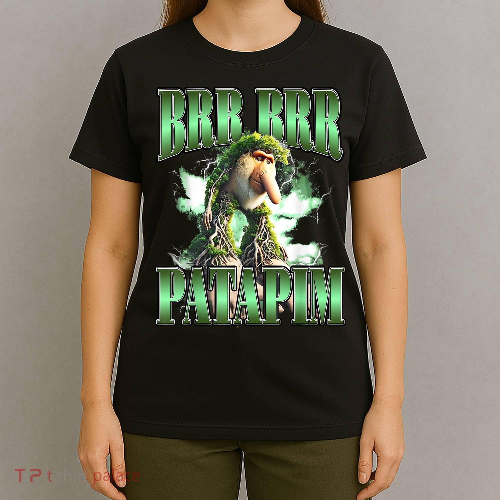 Brr Brr Patapim Italian Brainrot Meme T-Shirt