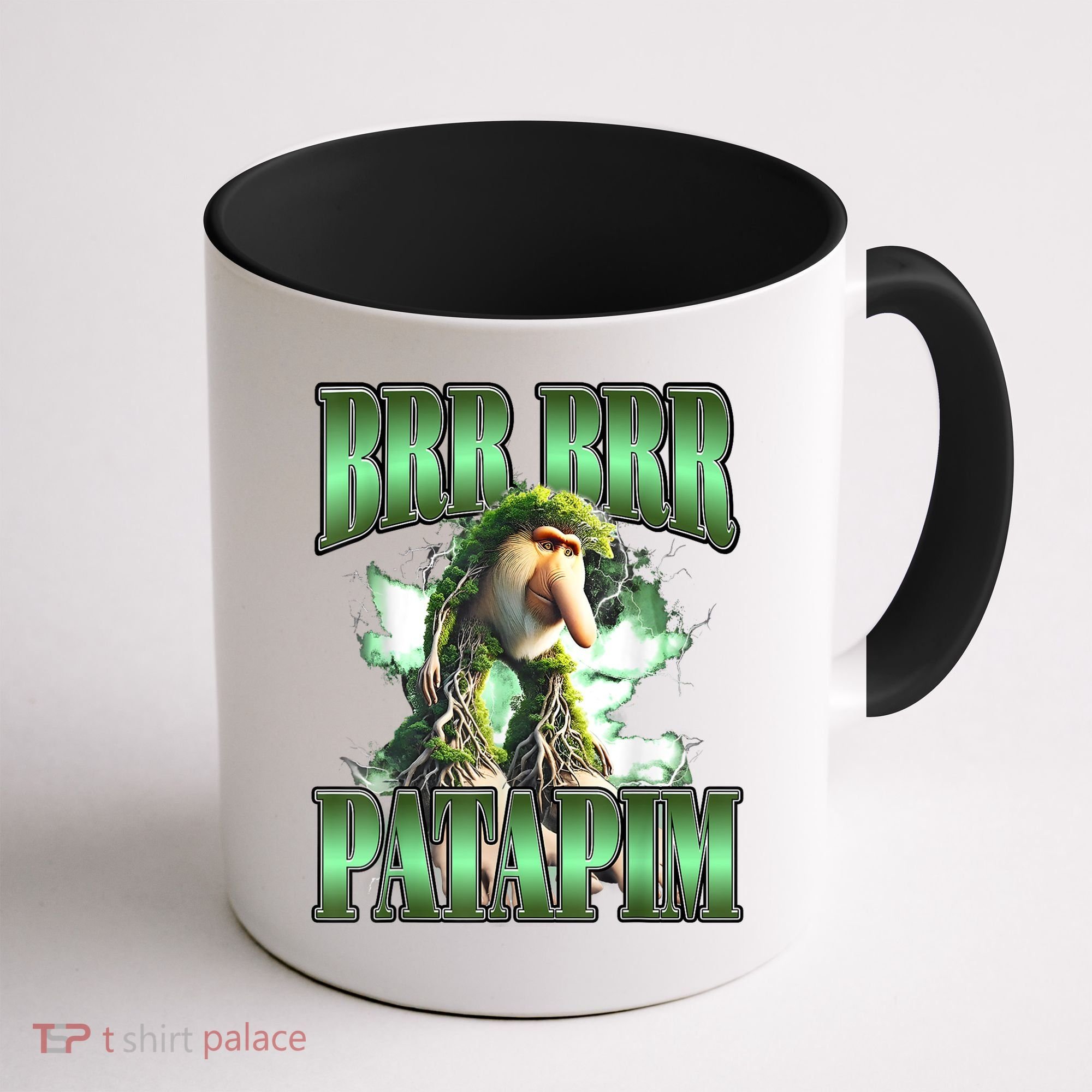 Brr Brr Patapim Italian Brainrot Meme Coffee Mug