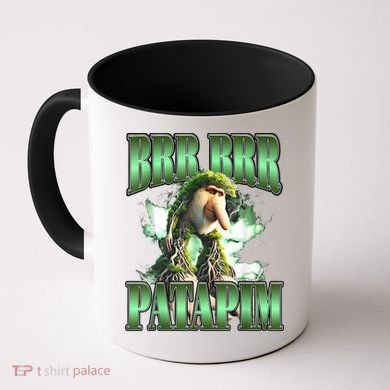 Brr Brr Patapim Italian Brainrot Meme Coffee Mug