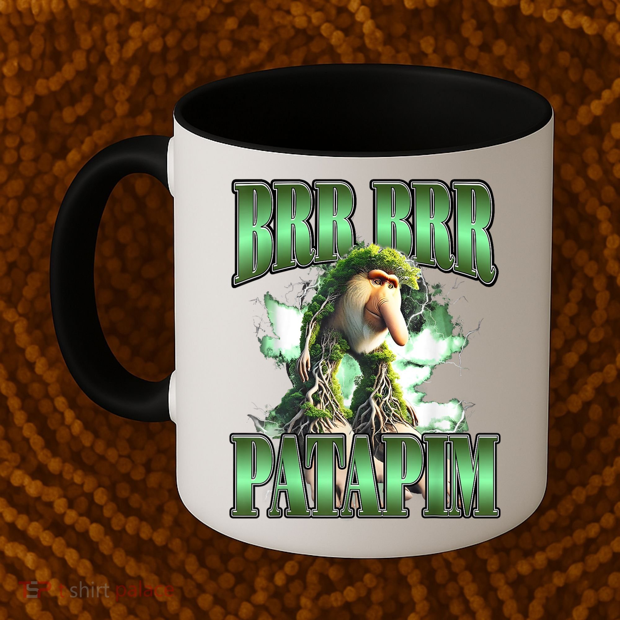 Brr Brr Patapim Italian Brainrot Meme Coffee Mug