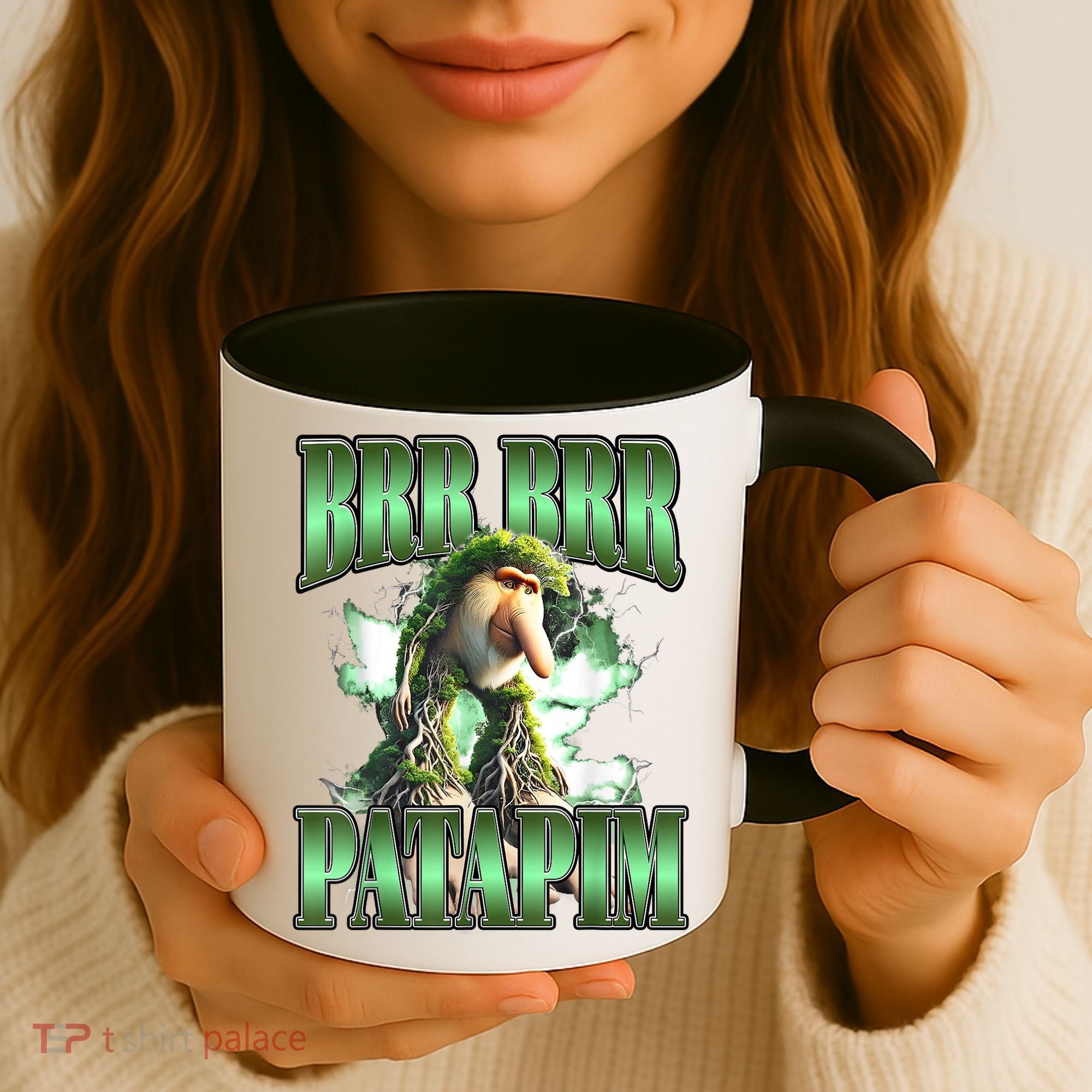 Brr Brr Patapim Italian Brainrot Meme Coffee Mug