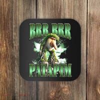 Brr Brr Patapim Italian Brainrot Meme Coaster thumb 0