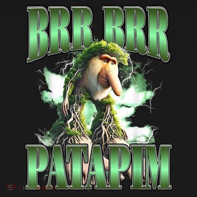 Brr Brr Patapim Italian Brainrot Meme 16 in Basic Backpack