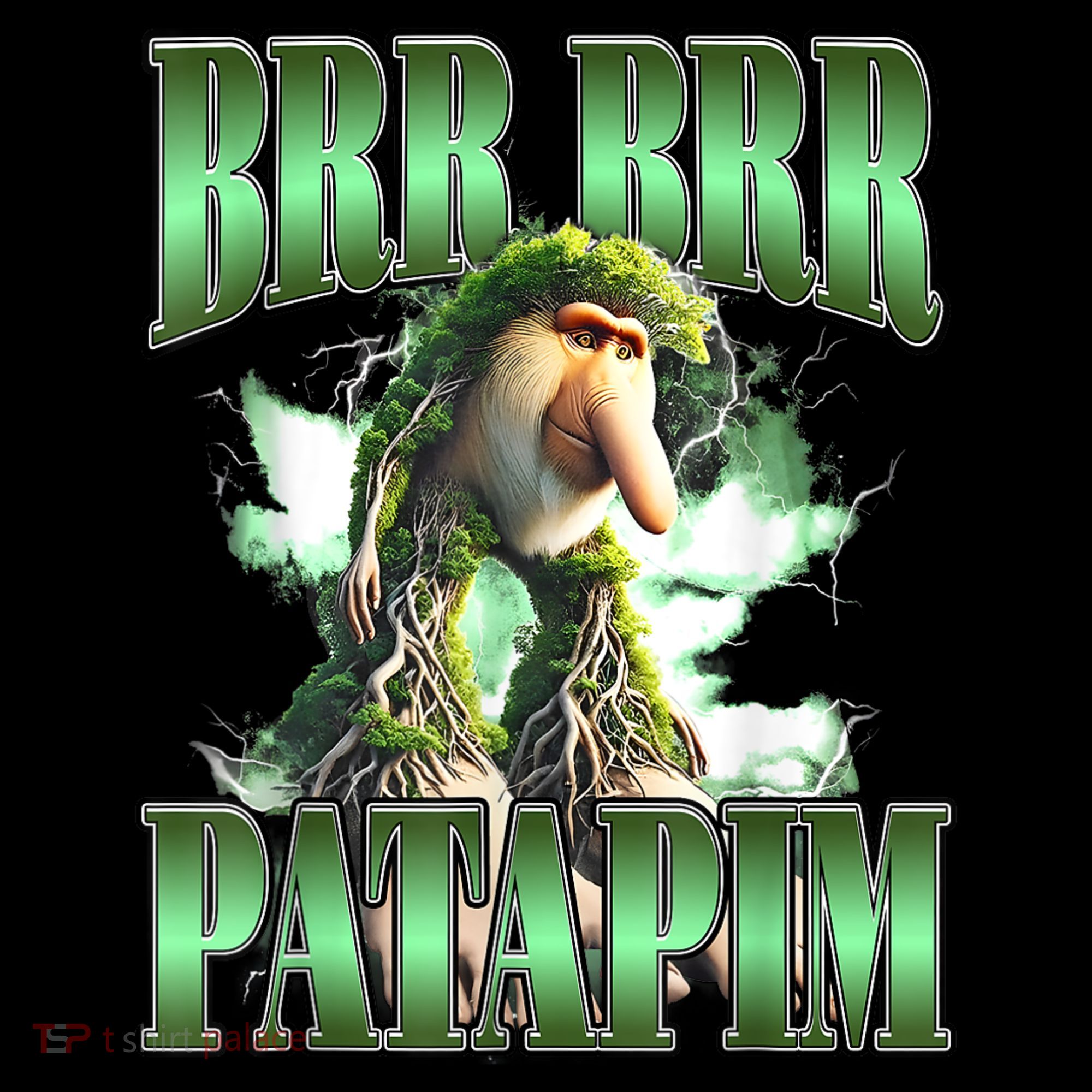 Brr Brr Patapim Italian Brainrot Meme Women's Hoodie