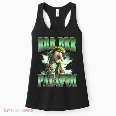 Brr Brr Patapim Italian Brainrot Meme Women's Tank Top