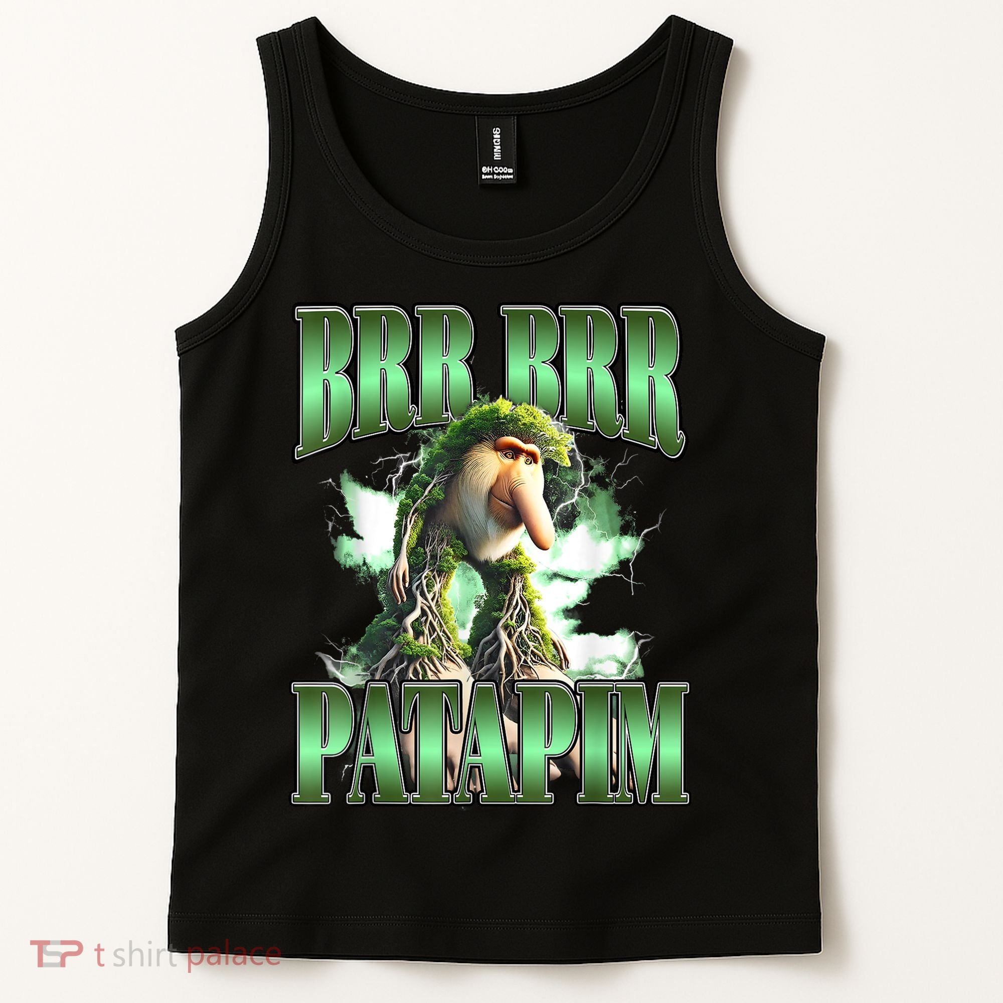 Brr Brr Patapim Italian Brainrot Meme Tank Top