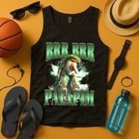 Brr Brr Patapim Italian Brainrot Meme Tank Top thumb 4