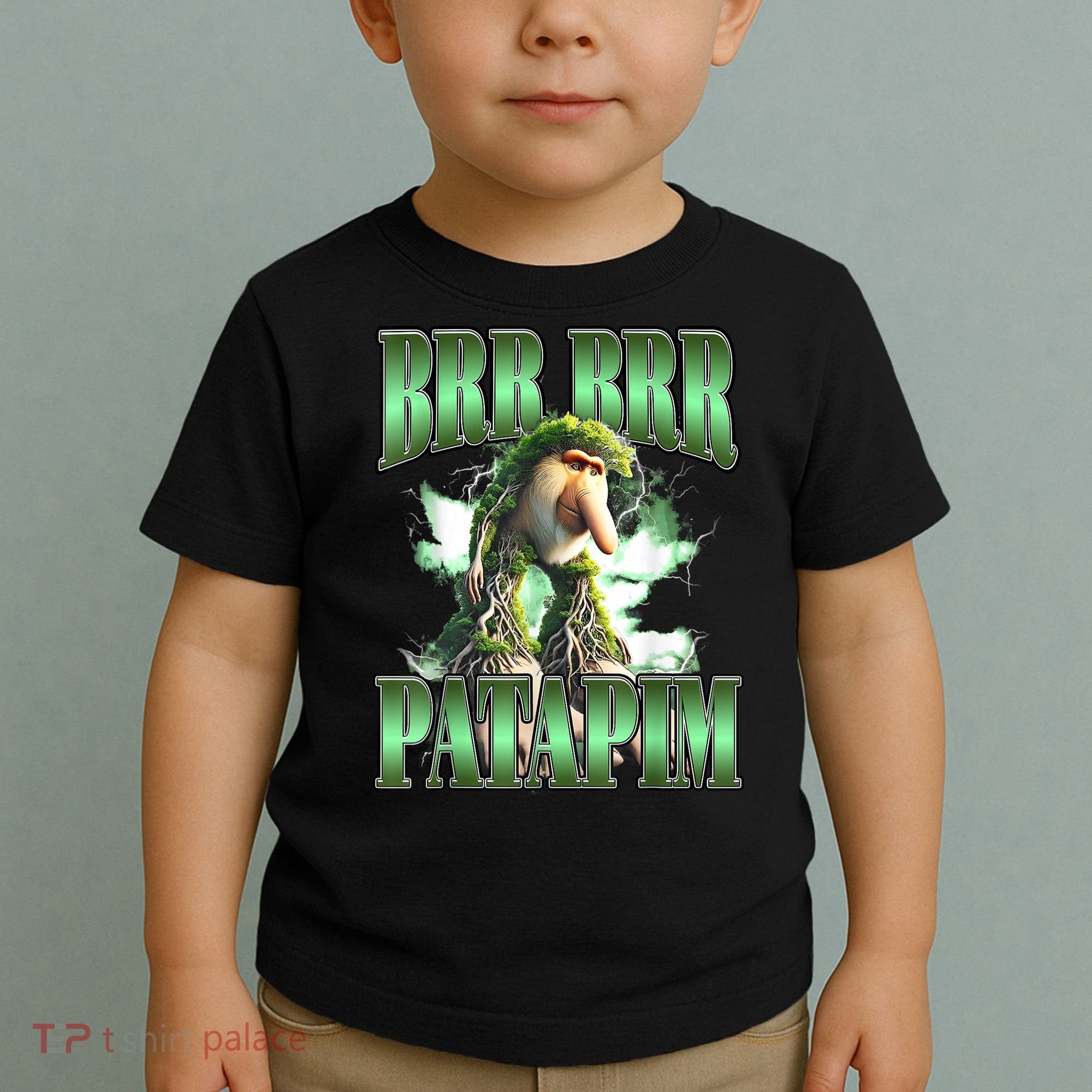 Brr Brr Patapim Italian Brainrot Meme Toddler T-Shirt