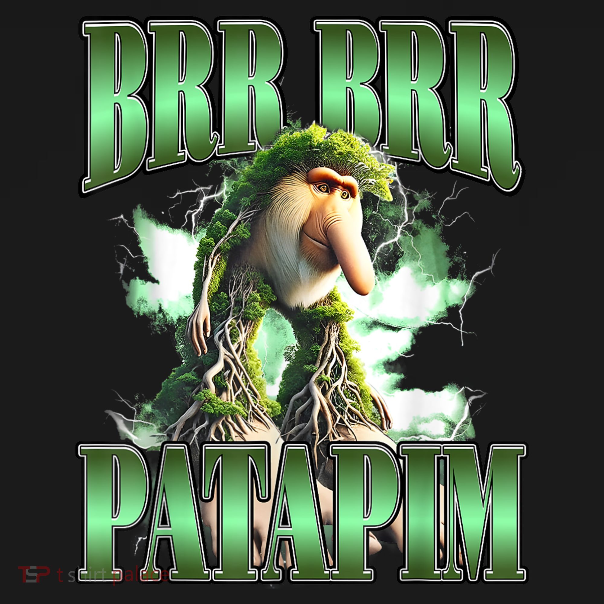 Brr Brr Patapim Italian Brainrot Meme Kids Sweatshirt