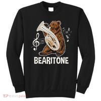 Bearitone Baritone Player Euphonium Lover Marching Band Sweatshirt thumb 0