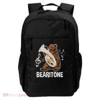 Bearitone Baritone Player Euphonium Lover Marching Band Backpack thumb 0