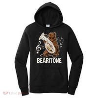 Bearitone Baritone Player Euphonium Lover Marching Band Women's Hoodie thumb 0
