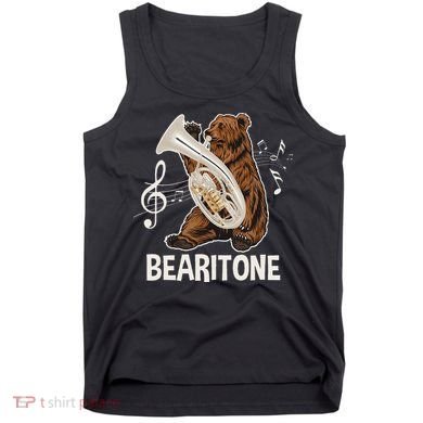 Bearitone Baritone Player Euphonium Lover Marching Band Tank Top