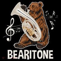 Bearitone Baritone Player Euphonium Lover Marching Band Women's Long Sleeve Shirt thumb 2