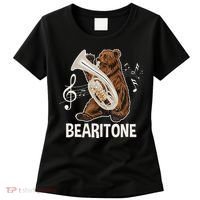 Bearitone Baritone Player Euphonium Lover Marching Band Women's T-Shirt thumb 0