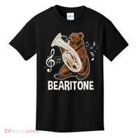 Bearitone Baritone Player Euphonium Lover Marching Band Kids T-Shirt thumb 0