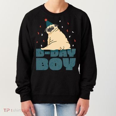 Birthday Boy Pug Women's Sweatshirt
