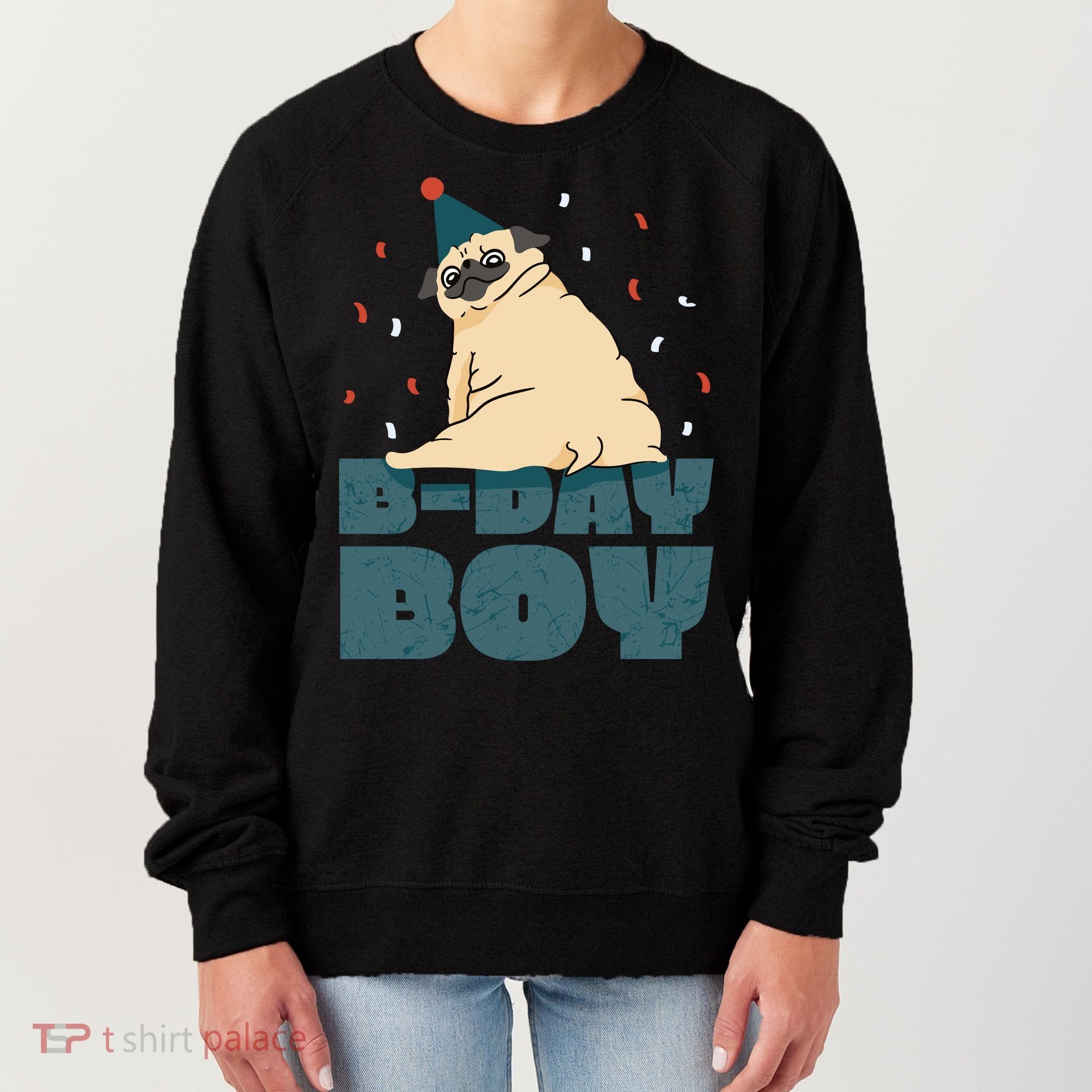 Birthday Boy Pug Women's Sweatshirt