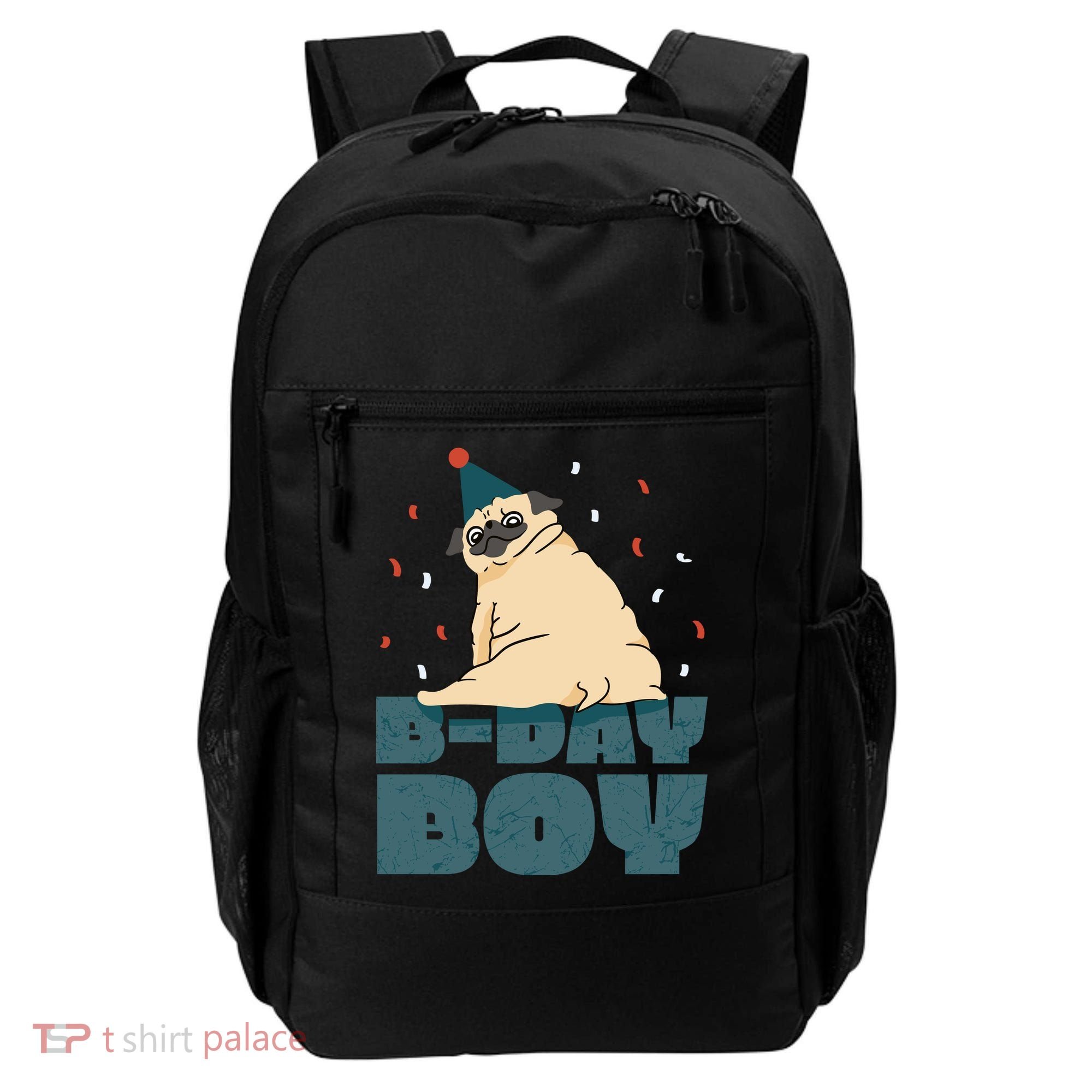 Birthday Boy Pug Backpack