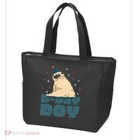 Birthday Boy Pug Tote Bag thumb 3