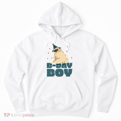 Birthday Boy Pug Hoodie