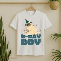 Birthday Boy Pug T-Shirt thumb 2