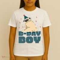 Birthday Boy Pug T-Shirt thumb 4