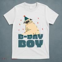 Birthday Boy Pug T-Shirt thumb 5