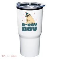 Birthday Boy Pug Tumbler thumb 0
