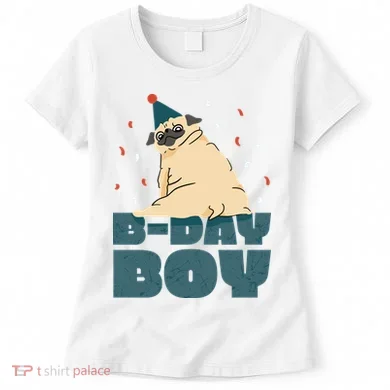 Birthday Boy Pug Women's T-Shirt