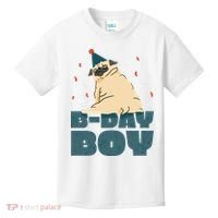 Birthday Boy Pug Kids T-Shirt thumb 0
