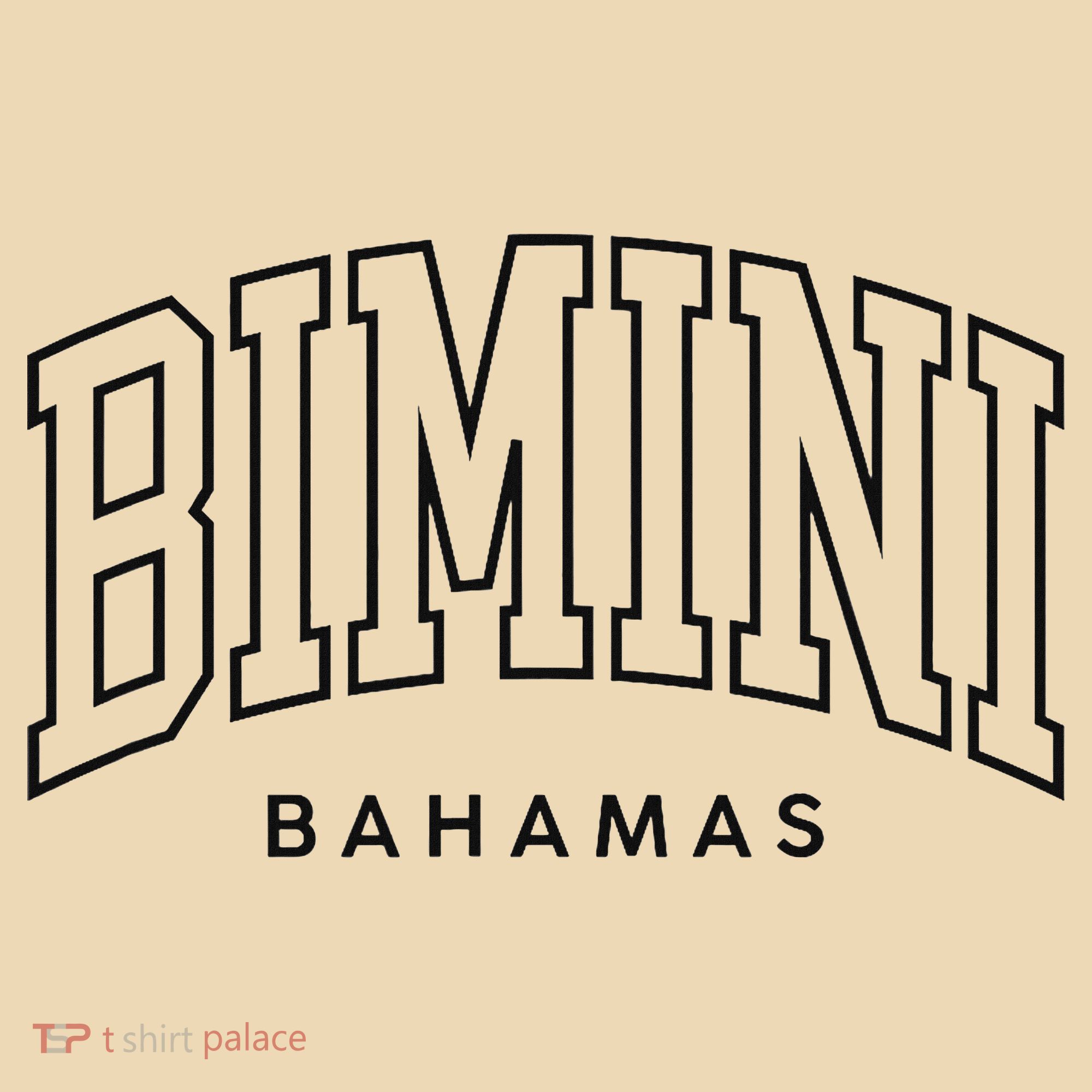 Bimini Bahamas Preppy Retro Throwback Souvenir Tote Bag