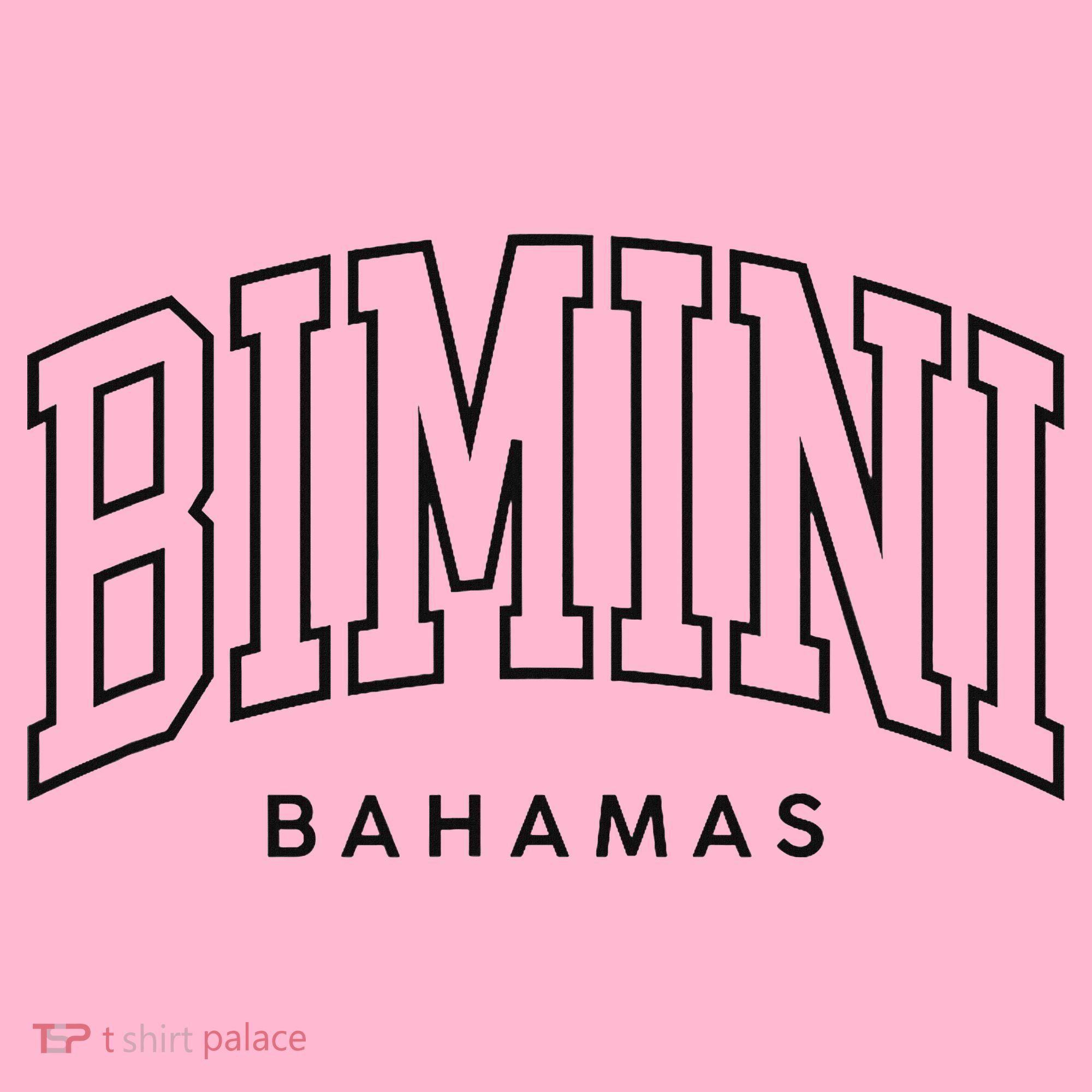 Bimini Bahamas Preppy Retro Throwback Souvenir Coaster