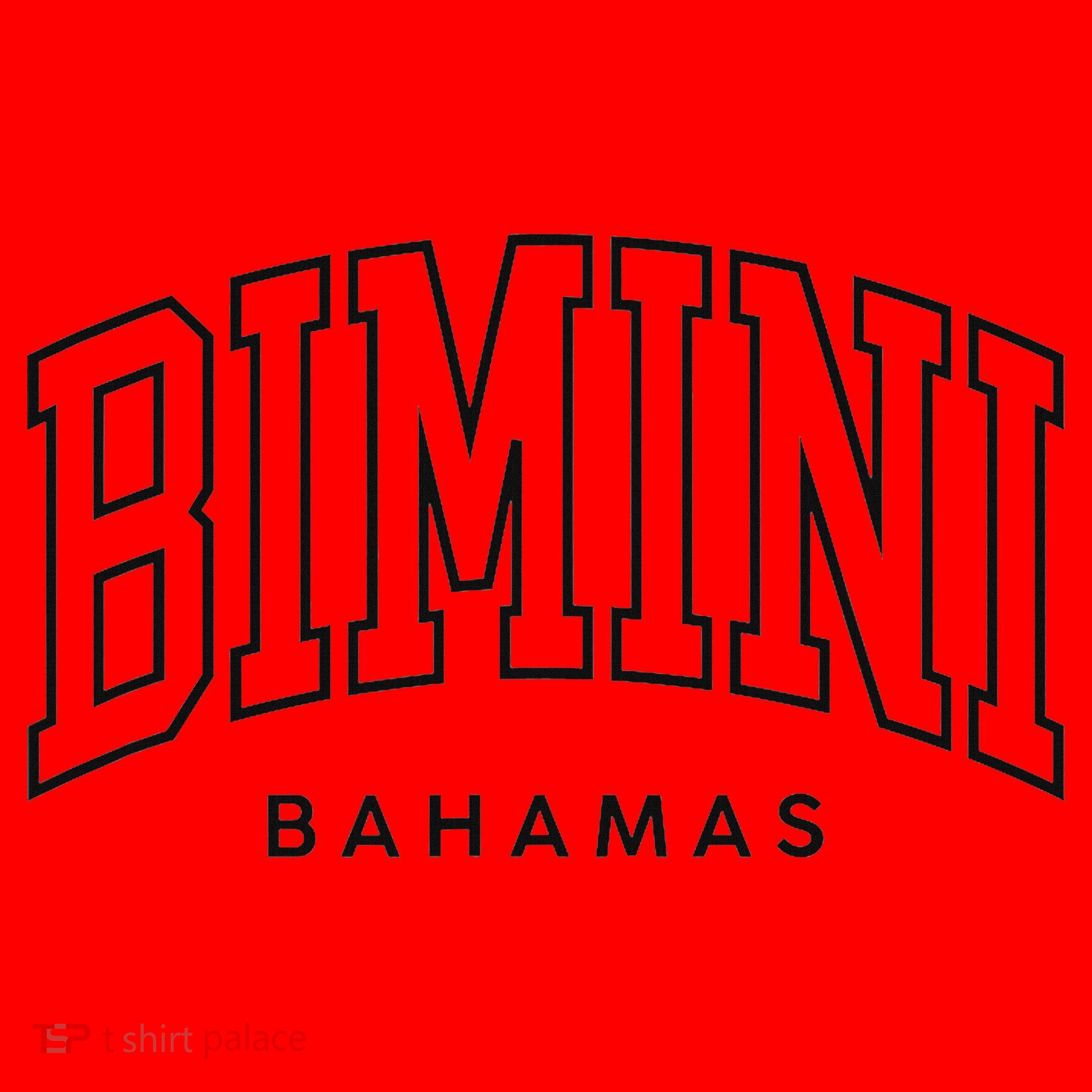 Bimini Bahamas Preppy Retro Throwback Souvenir Santa Hat