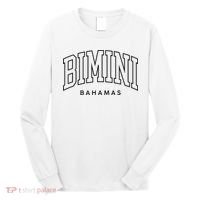 Bimini Bahamas Preppy Retro Throwback Souvenir Long Sleeve Shirt thumb 0